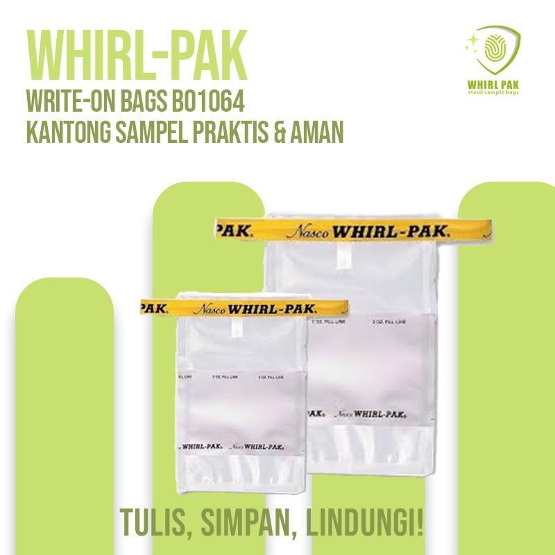 Whirl-Pak Write-On Bags B01064